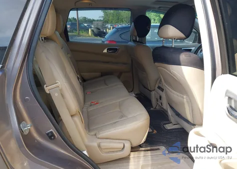 2014 Nissan Pathfinder Hybrid Sl из США, поврежденный, VIN 5N1CR2MM3EC650776